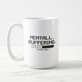 Taza De Café Pantalla de carga del búfer mental