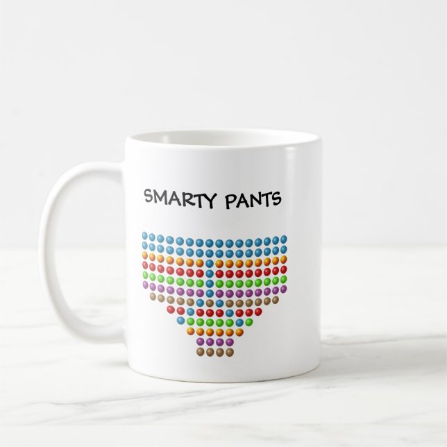 Taza De Café pantalones del sabelotodo (Izquierda)