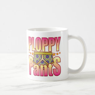 Taza De Café Pantalones floridos de Ploppy
