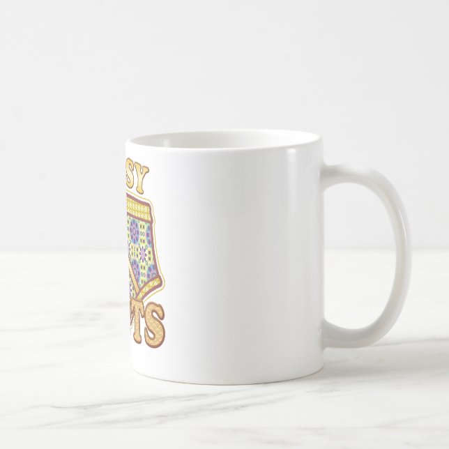 Taza De Café Pantalones mandones v2 (Derecha)