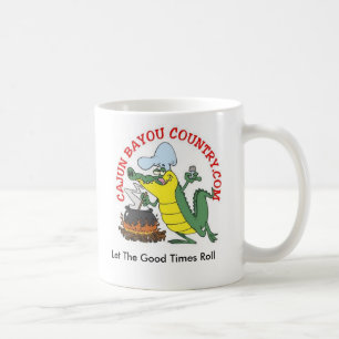 Taza De Café Pantano Country.Com de Cajun