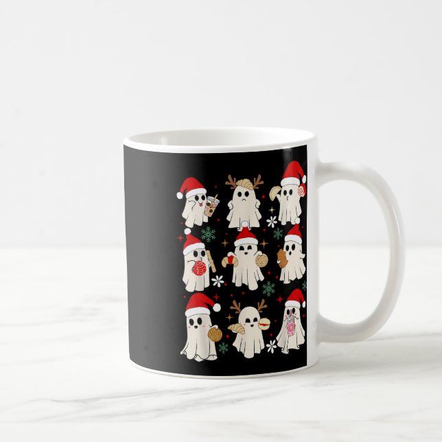 Taza De Café Pantasmas Ghost Santa Conchas (Derecha)
