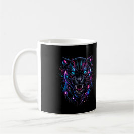 Taza De Café Pantera Cibernética