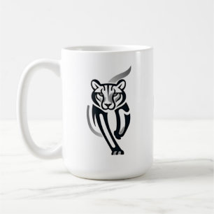 Taza De Café Pantera de Medianoche - Tee de energía silenciosa