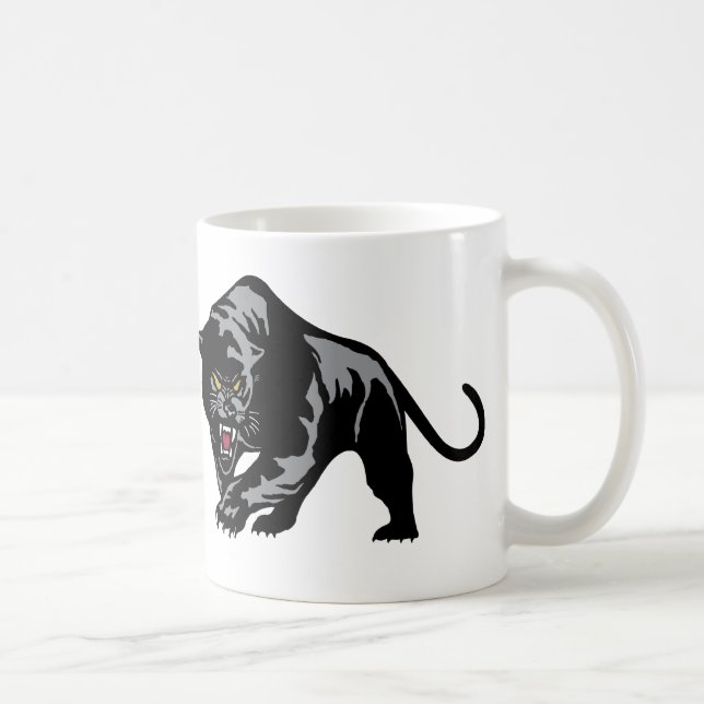 Taza De Café Pantera de vagabundeo (Derecha)