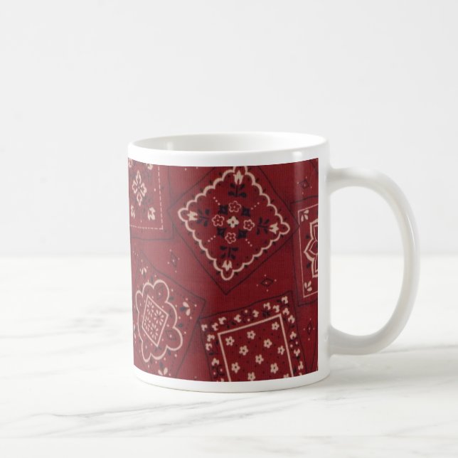 Taza De Café Pañuelo rojo (Derecha)