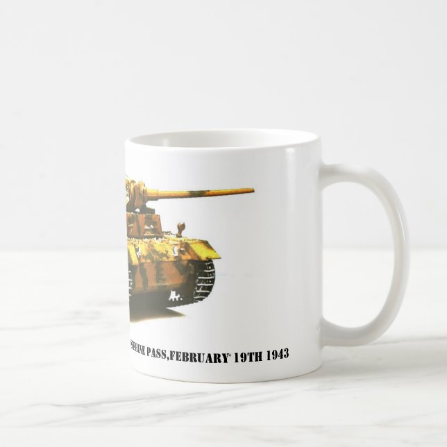 Taza De Café Panzer III Deutsches Afrikakorps Kass... (Derecha)