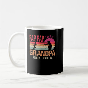 Taza De Café Pap Pap Like A Grandpa Only Cooler Funny Dad