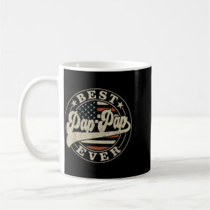 Taza De Café Pap-Pap siempre Aamerican bandera de EE. UU. diver