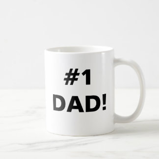 TAZA DE CAFÉ ¡PAPÁ #1!