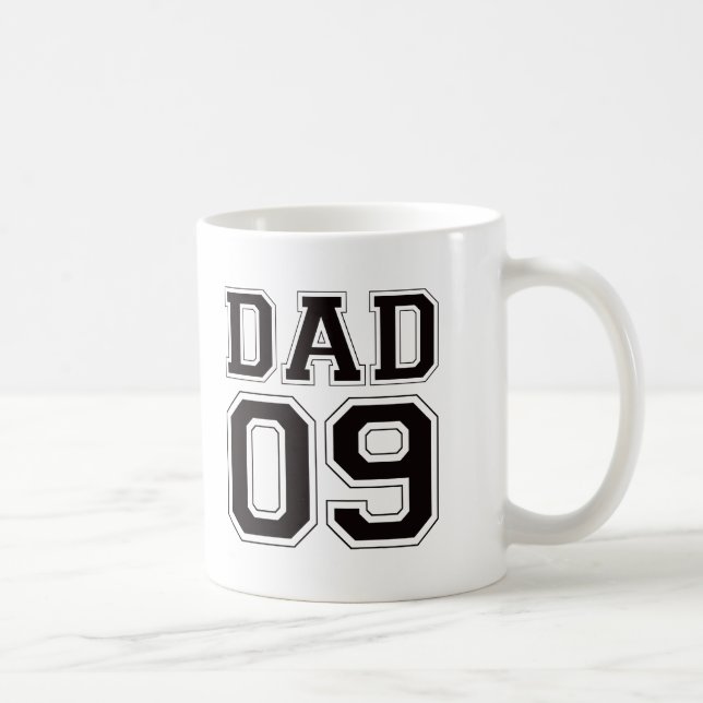 Taza De Café Papá 2009 - Negro (Derecha)