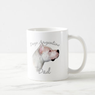 Taza De Café Papá 2 de Dogo Argentino