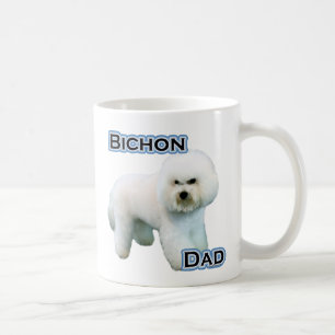 Taza De Café Papá 4 de Bichon Frise
