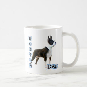 Taza De Café Papá 4 de Boston Terrier