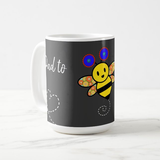 Taza De Café Papá a Bee (Anverso izquierdo)