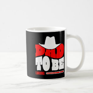 Taza De Café Papá a ser 2026 Papá Cargando Divertido Nuevo Papá