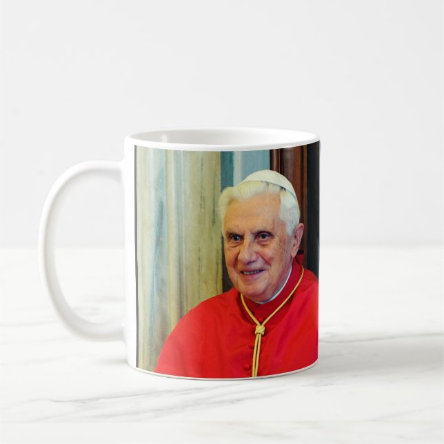 Taza De Café Papa alemán Benedicto (Izquierda)