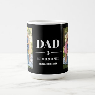 Taza De Café Papá Año de Establecimiento Nombre Número Fuente N