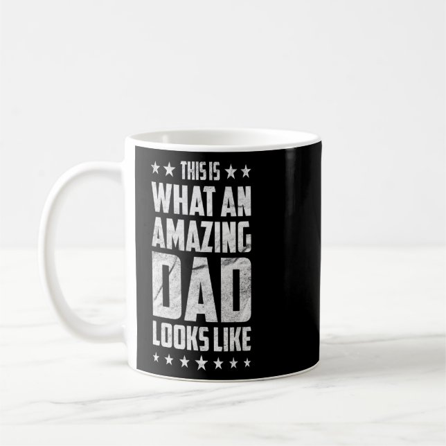 Taza De Café Papá asombroso (Izquierda)