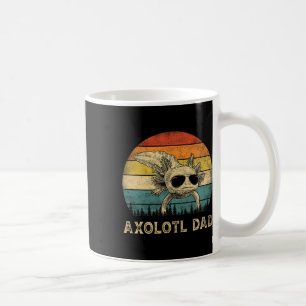 Taza De Café Papá Axolotl Amantes de Axolotl Día del Padre 