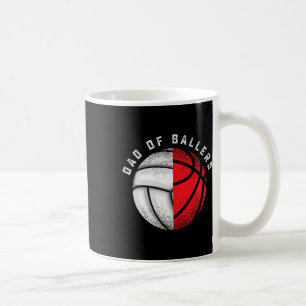 Taza De Café Papá Baloncestistas Divertido Regalo Hijo Balonces
