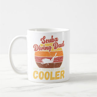 Taza De Café Papá Buceador Divertido Padre Buceador
