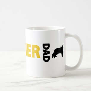 Taza De Café Papá bueno arrogante del perro de aguas de Charle