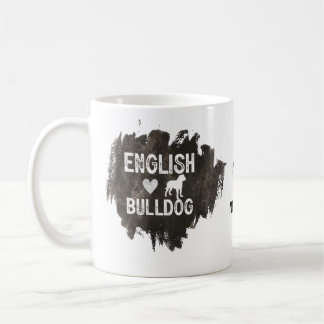 Taza De Café Papá Bulldog Inglés Día del Padre Amante de los Pe