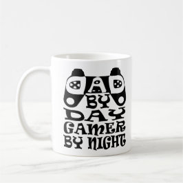 Taza De Café Papa By Day Gamer By Night
