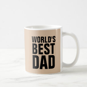 TAZA DE CAFÉ PAPÁ CAFÉ MUG -MUNDO MEJOR DÍA DEL PADRE