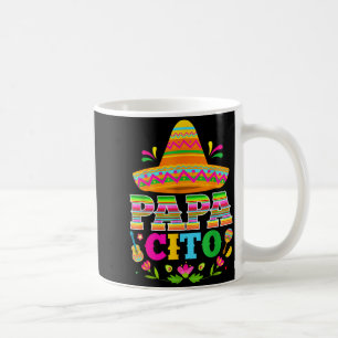 Taza De Café Papa cito cinco de mayo sombrero mexicano familia
