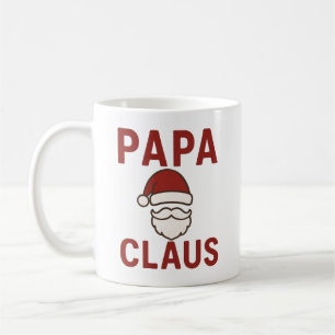 Taza De Café Papa Claus - Funny Navidades Papá Noel Diseño para