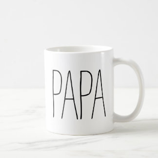 Taza De Café Papa Coffee Mug (mano derecha)