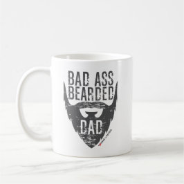 Taza De Café Papá con la cama de un** malo