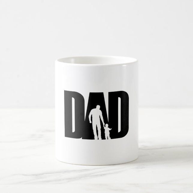 Taza De Café Papá con los regalos del Día del Padre de los Cami (Centro)