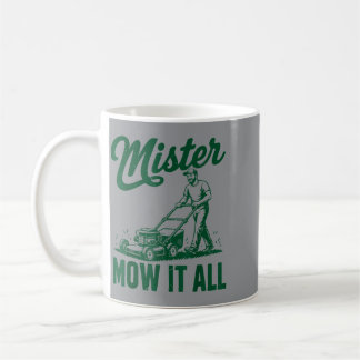 Taza De Café Papá Cortacésped Sr. Corta Todo
