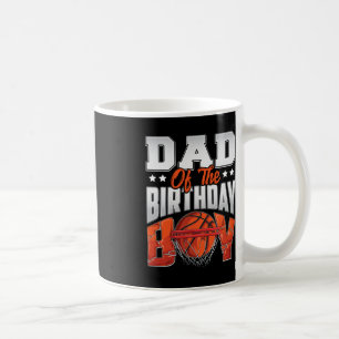 Taza De Café Papá cumpleaños de baloncesto Boy Family Baller b-