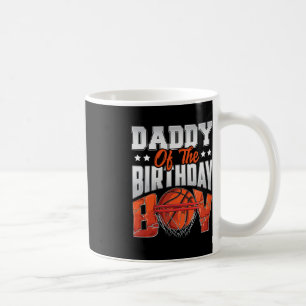 Taza De Café Papá cumpleaños de baloncesto Boy Family Baller b-