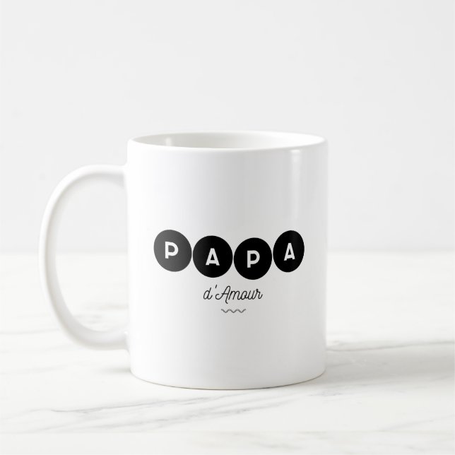 Taza De Café Papá de amor (Izquierda)
