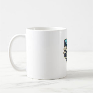 Taza De Café Papá de béisbol placa de home goteante vector vint