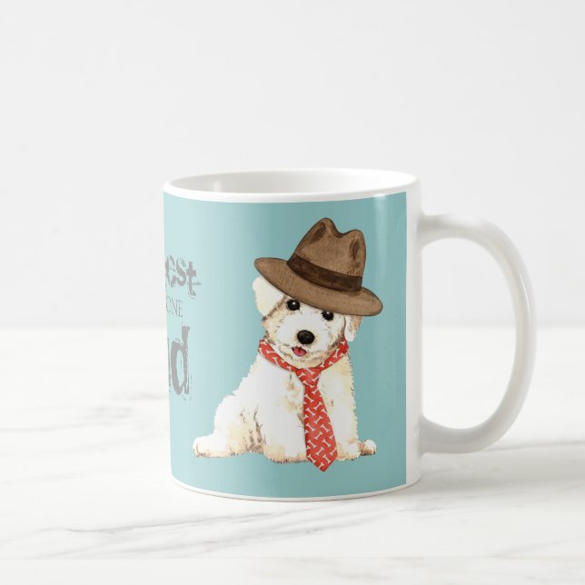 Taza De Café Papá de Bichon (Derecha)