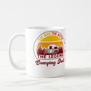 Taza De Café Papá de Camping Auto Caravana Campista Papá