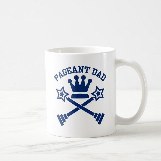 Taza De Café Papá de certamen - Concursos de amor (Derecha)