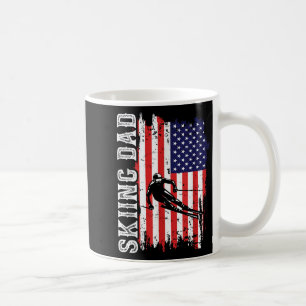 Taza De Café Papá de esquí de invierno para amante de esquí ban