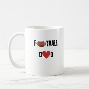 Taza De Café Papá de fútbol