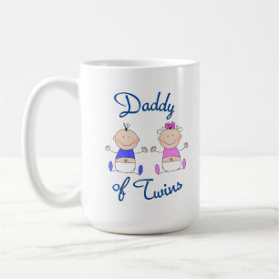 Taza De Café Papá de gemelos