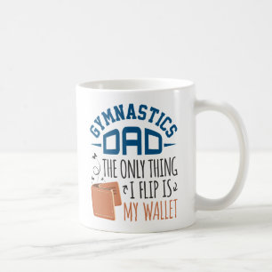 Taza De Café Papá de gimnasia lo único que hago es dar la vuelt