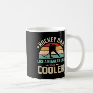 Taza De Café Papá de Hockey Como Un Papá Normal Pero Más Genial