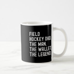 Taza De Café Papá de Hockey de Campo El Hombre La Cartera La Le