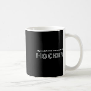 Taza De Café Papá de hockey divertido
